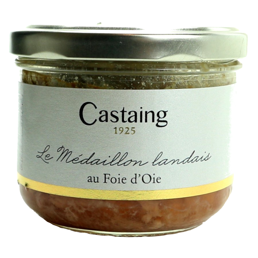 1medaillon landais au foie d'oie